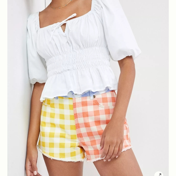 Anthropologie Pants - NWT Gingham Anthropologie Farm Rio Shorts